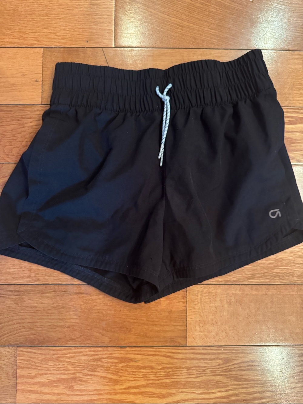 GAP Fit Girls Black Active Running Shorts Size XL EUC